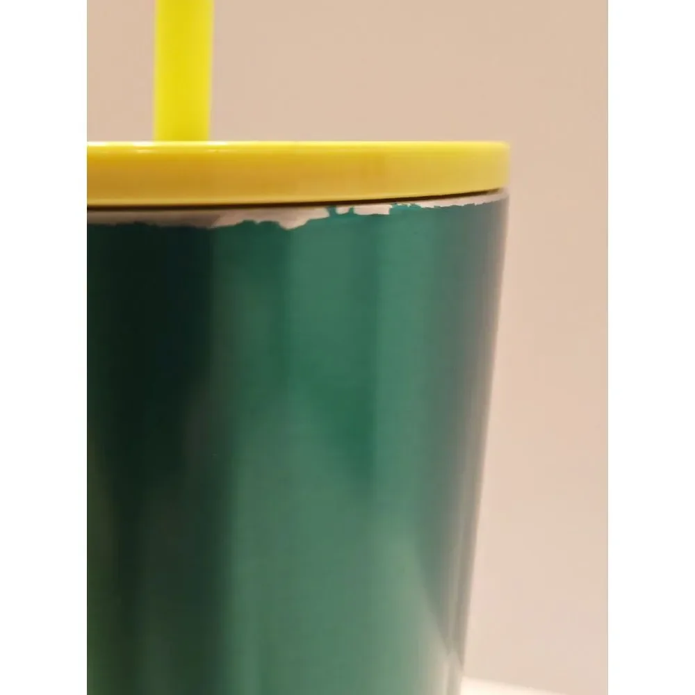 Starbucks yellow green